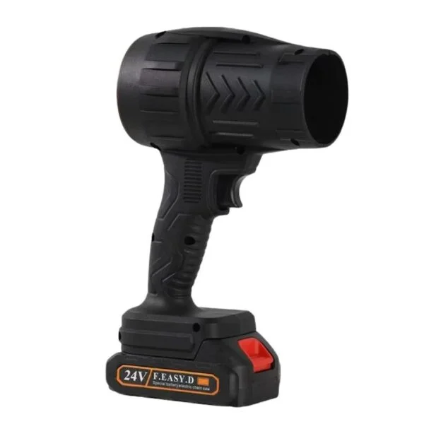 Soplador de Aire inalámbrica, 24V, Secador Frio de Mano, Limpiador de Polvo Exteriores, Limpieza de Coche, Pistola de Ventilador, Soplador de Hojas, accesorio de jardin