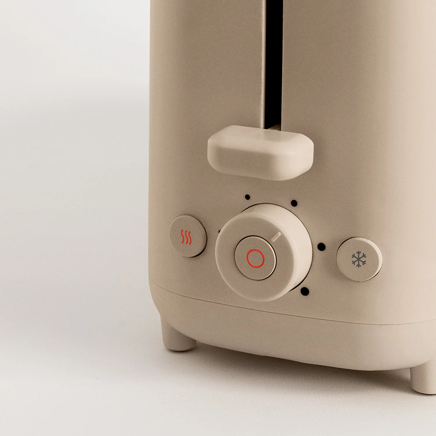 CREATE-Modern Style Bread Toaster with 2 Wide Slots for Medium Bread Slices and 6 Power Levels-TOAST STUDIO XL