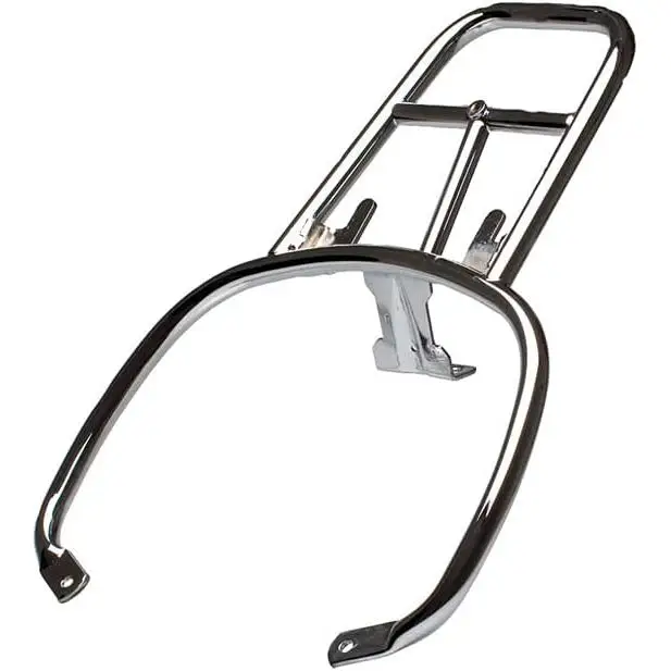 Soporte Baul Cromado Vespa Primavera Y S Sprint Plata