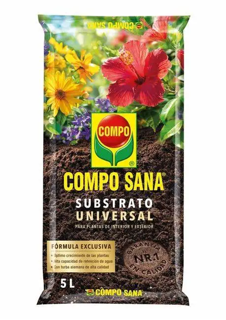 Compo Sana-Universal Substrate Quality 5 litre 10 litre Package for all kinds of indoor and outdoor plants