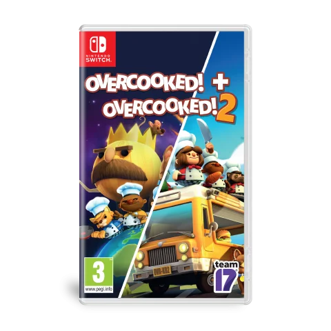 Overcooked + Overcooked 2 Double Pack Juego para Consola Nintendo Switch