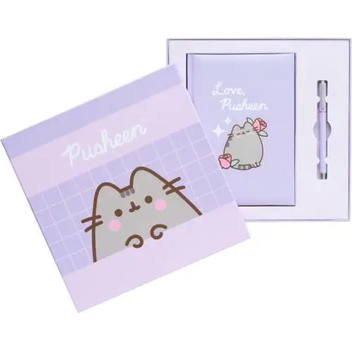 ERIK SET Notebook PREMIUM A5 with pen PUSHEEN MOMENTS