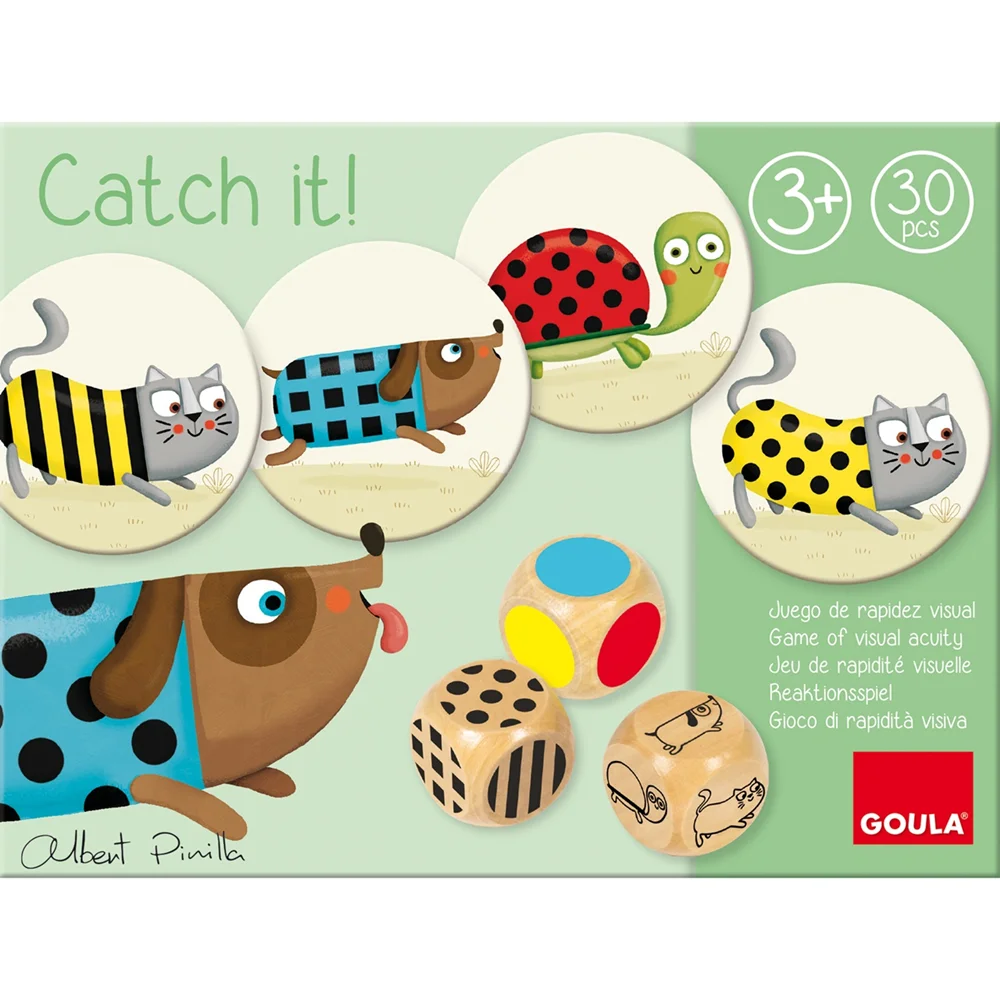 Cath it! Goula visual speed set contains 30 pieces (diset 53446)