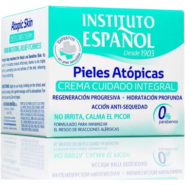 Crema Corporal Piel Atópica Instituto Español 400 ml | Hidratación Intensiva y Alivio del Picor