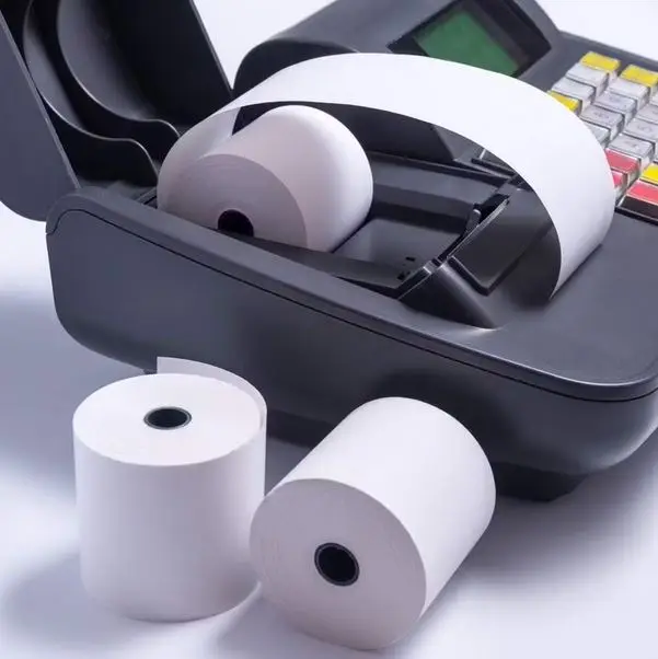 MARCPRINT 10 rollos papel térmico 80x80 sin BPA para impresoras de tickets