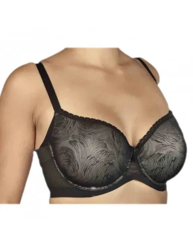 SELENE D Cup Bra with Anatomical Back Violet D