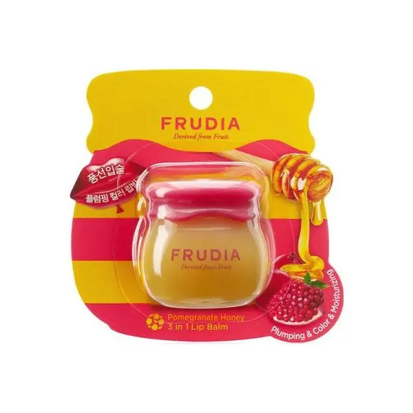 Bálsamo Labial 3 en 1 con Miel y Granada - Frudia