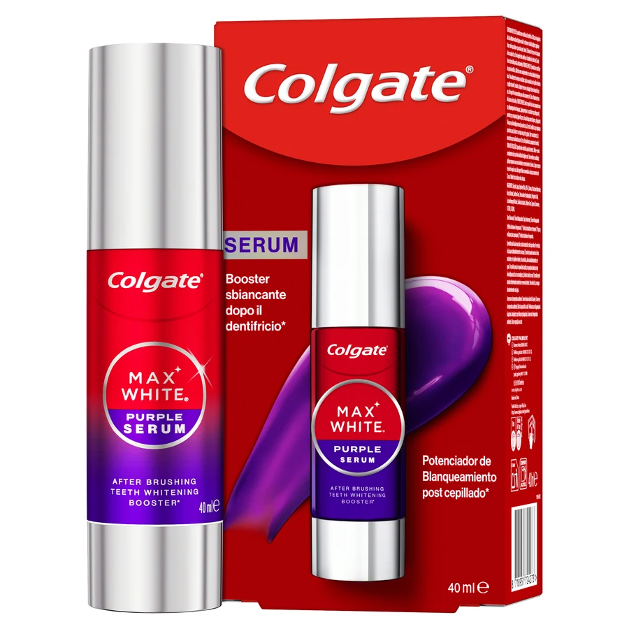 Colgate Max White Sérum Blanqueador Morado (40ml)