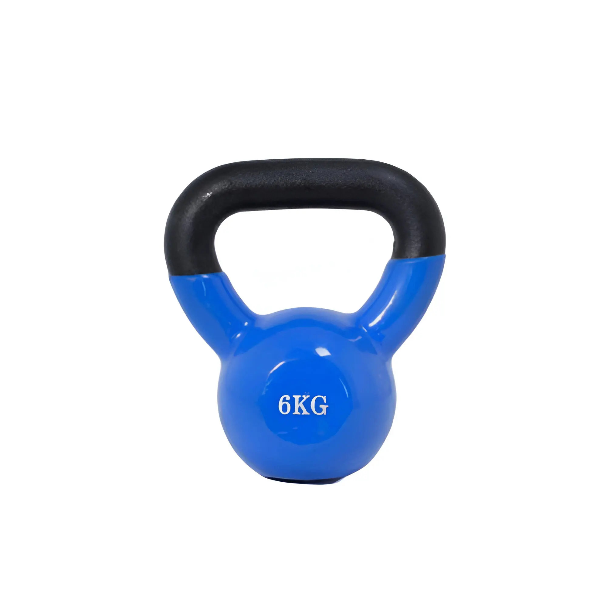 OZIO FITNESS Kettlebell Pesa Rusa con Recubrimiento de Vinilo 6 kg Fitness Musculación
