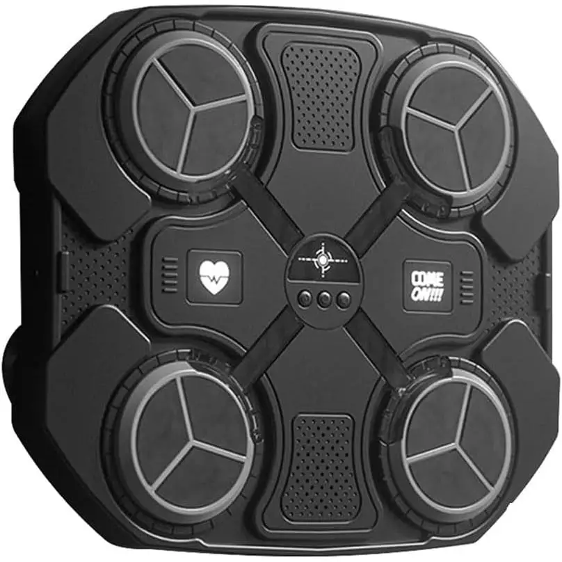 Máquina de Boxeo Musical Inteligente con Bluetooth – Montaje en Pared – Dispositivo de Entrenamiento Electrónico para Niños y Adultos – Incluye Guantes de Boxeo y Accesorios