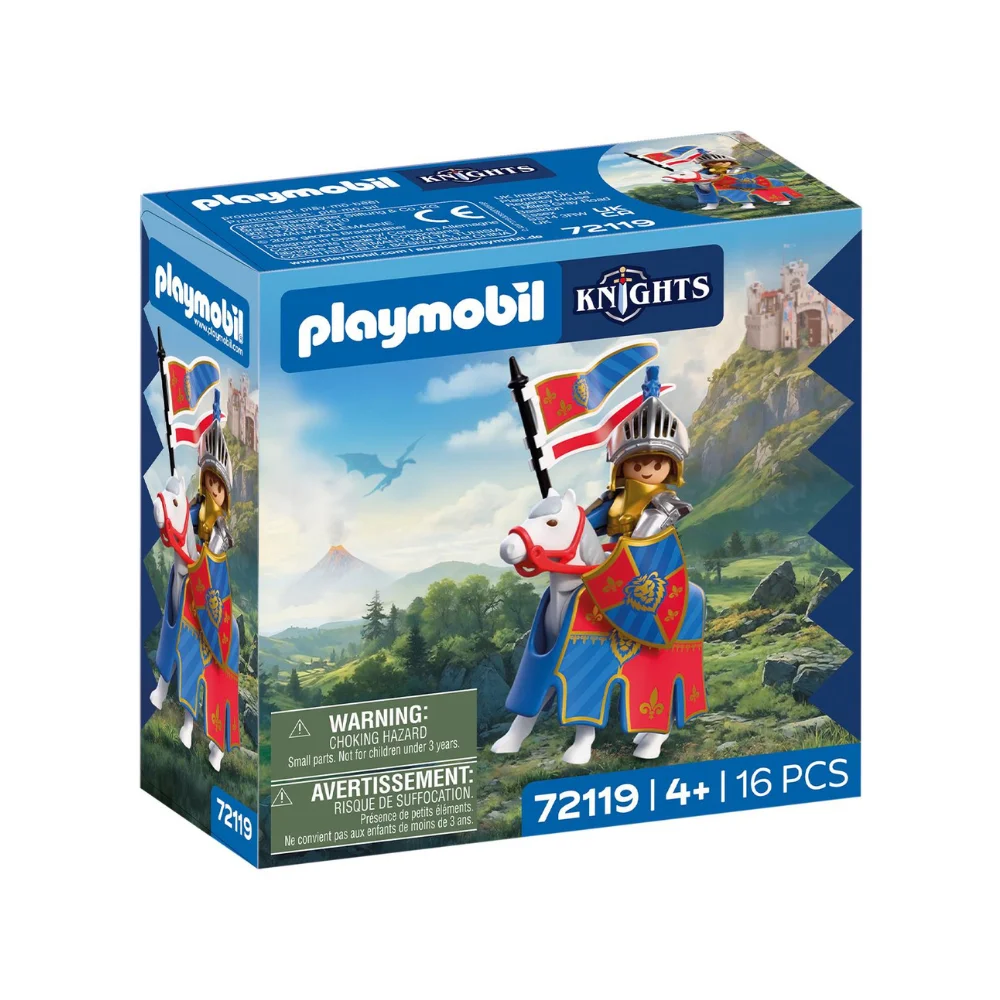PLAYMOBIL - CABALLERO LEÓN, 72119, TIENDA CON LICENCIA OFICIAL, ENVIO URGENTE 24-48 HORAS EN PENÍNSULA, FAMOBIL, CLICKS, JUGUETES, NIÑOS, NIÑAS, FIGURAS, MUÑECOS, 100% ORIGINAL, MEDIEVAL, GUERREROS