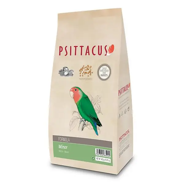 Psittacus Minor, 450g, 3kg, Pienso para Agapornis Comida de Pájaros
