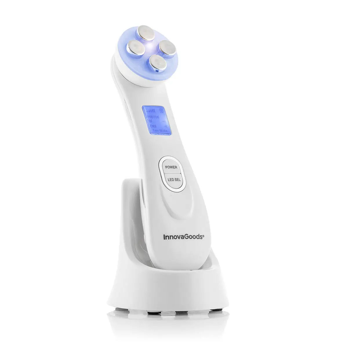 Wace InnovaGoods electrostimulation phototherapy radiofrequency Facial massager