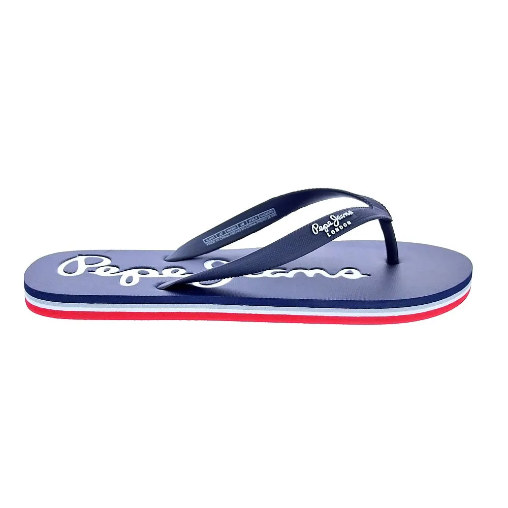Pepe Jeans Hombre Chanclas modelo Bay Beach Basic Azul