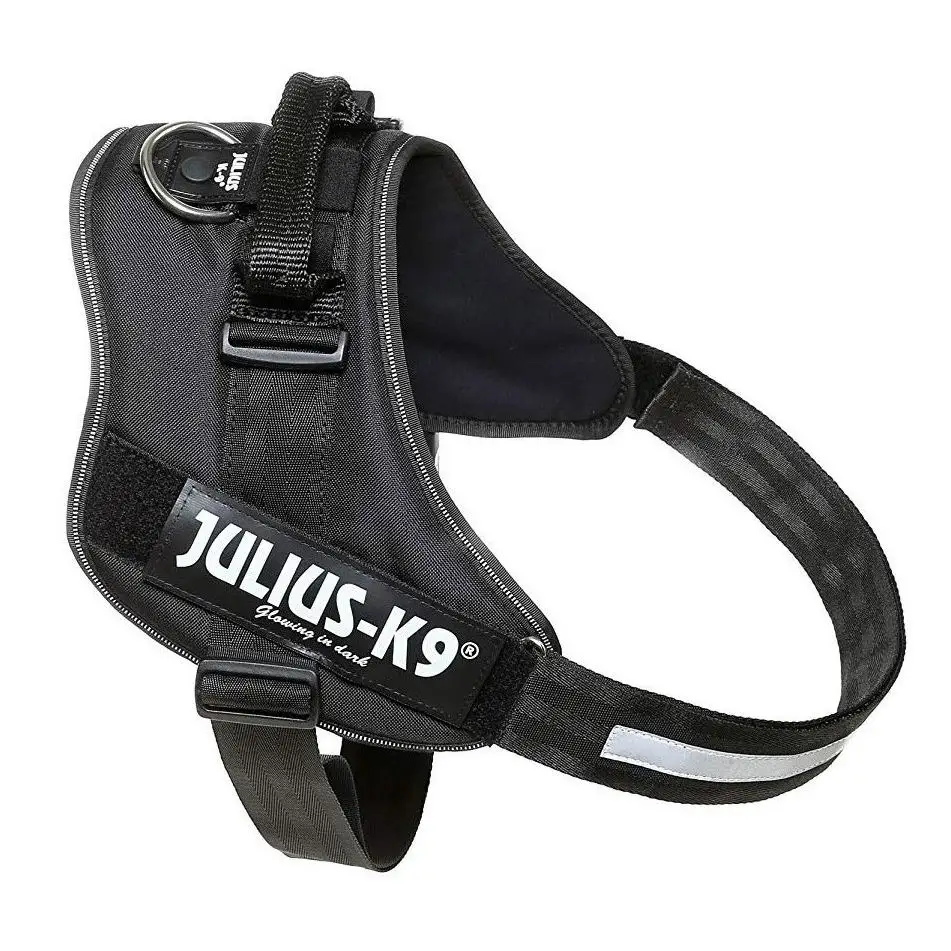 Arnés JULIUS-K9 IDC Negro para Perros  Arnés para Perros