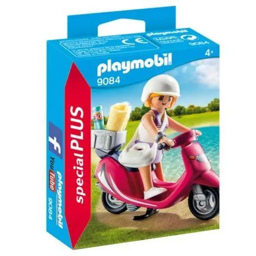 PLAYMOBIL 9084 MOTO SCOTTER NIÑA