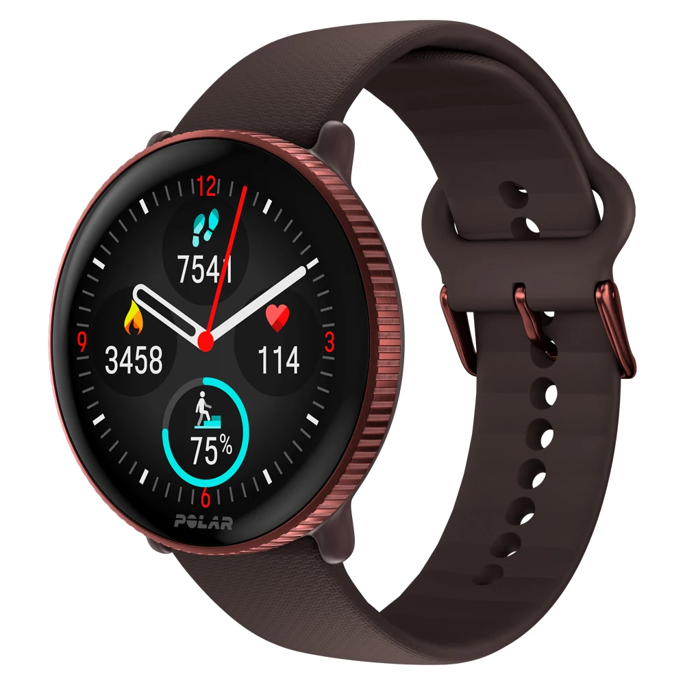 Polar Ignite 3 Fitness & Wellness Watch Pantalla Táctil AMOLED 1.28" GPS doble frecuencia Bluetooth 5.1 Almacenamiento 32 MB Batería 215 mAh