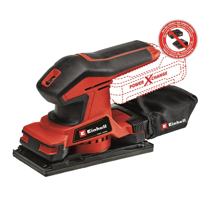 EINHELL 5900X78 - Lijadora orbital batería TC-OS 18/187 LI