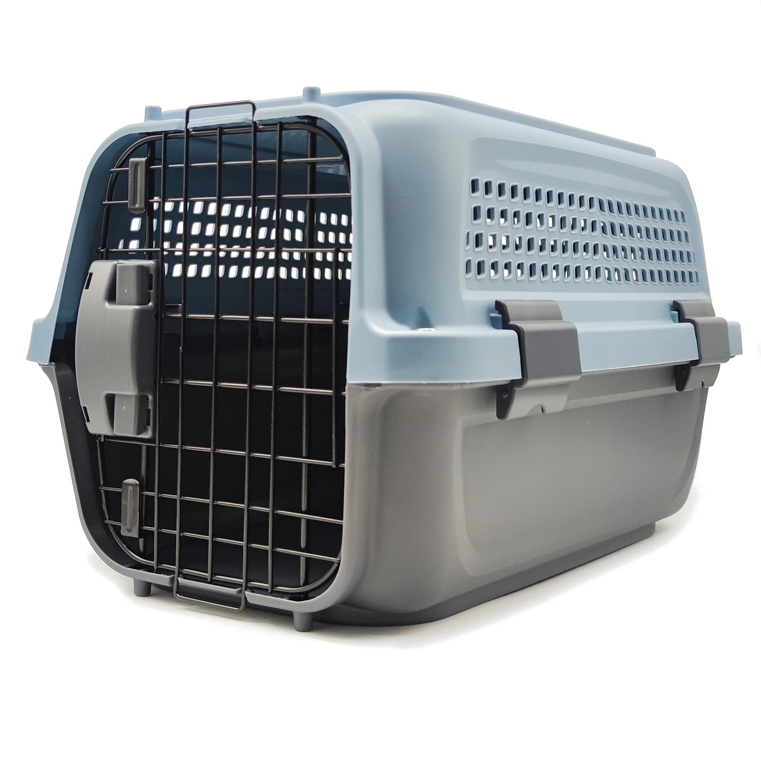 Transportín Plástico para Perros y Gatos Mascota Caja de Transporte 3 Tamaños para Elegir BPS-7272