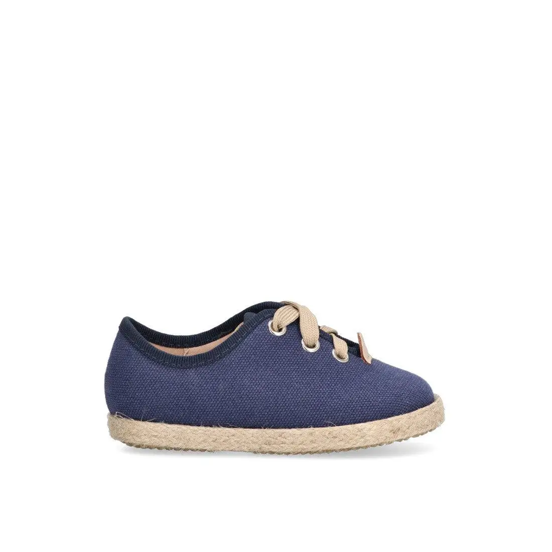 ZAPATO DE NIÑO ETIKA ADRAGA 17204 SUELA RAFIA AZUL ETIKA