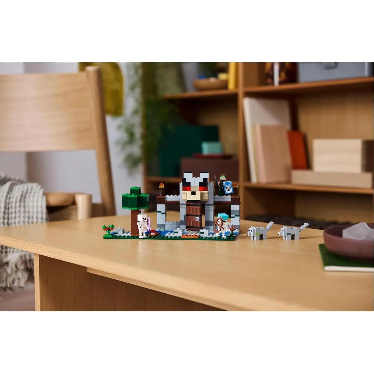 LEGO 21261 Minecraft: The Wolf Fortress Building Set, 312 pieces, includes a wolf tamer and skeletons for ages 8+, perfect for Minecraft fans to enjoy creative play and imaginative battles in the forest. #8