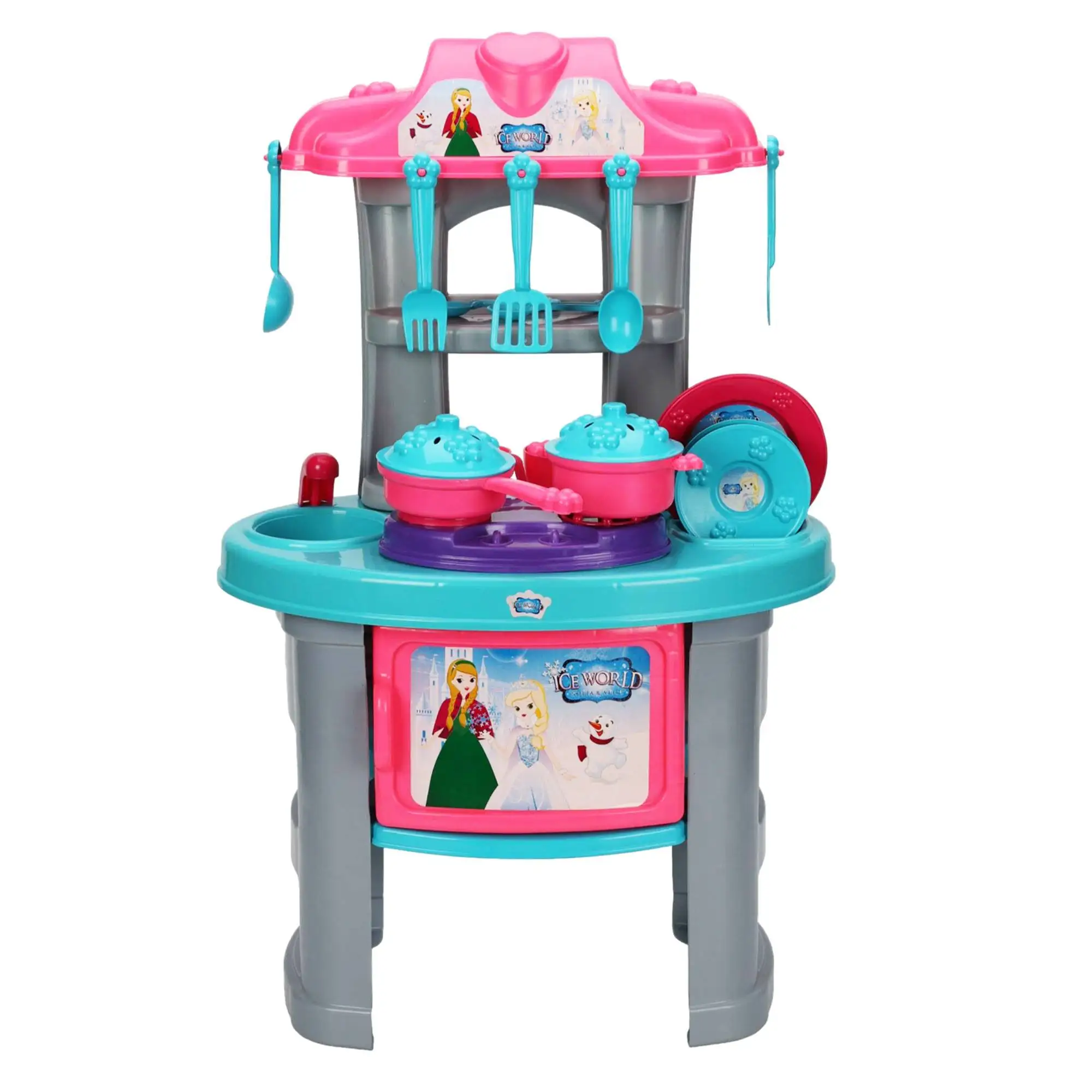 Well Home Juguete de Juego de cocina infantil 45X28X70CM