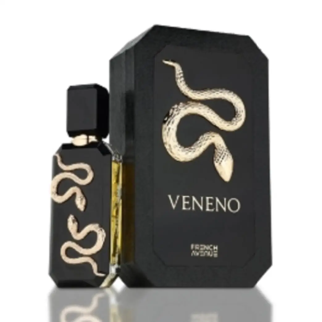 Veneno Black Perfume de French Avenue Para Hombre | Eau de Parfum 100% Original y Duradero | Edp Masculino | 100ml