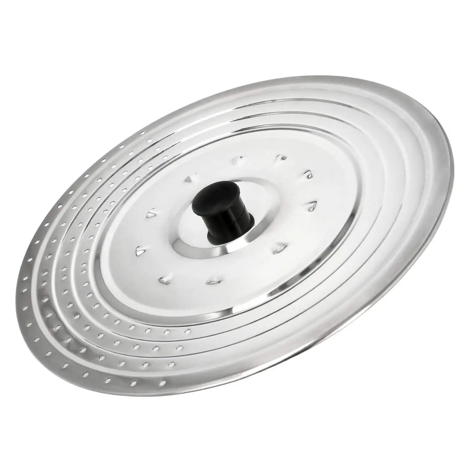 Oryx ORYX Tapadera Multiusos Acero Inoxidable Ø 32 Cm | Uso Tapa Anti Salpicaduras y Escurridor