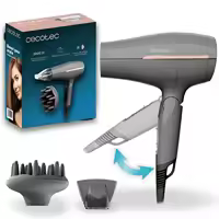 Secador de pelo de viaje Cecotec IoniCare Power&Go Heaven Grey