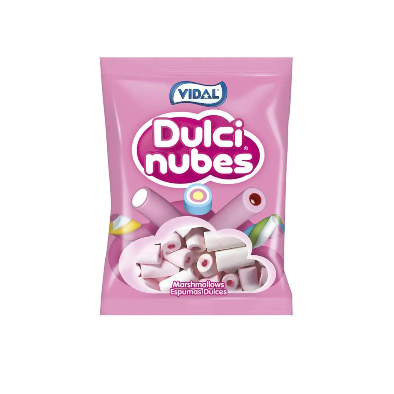 Vidal. Dulcinubes Rellenas. Bolsa de 125 unidades