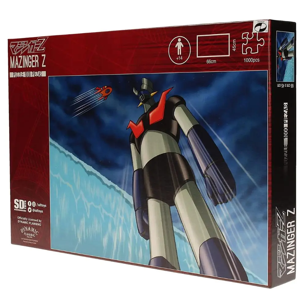 MAZINGER Z portada puzzle 1000 piezas rompecabezas Manga original SD Toys