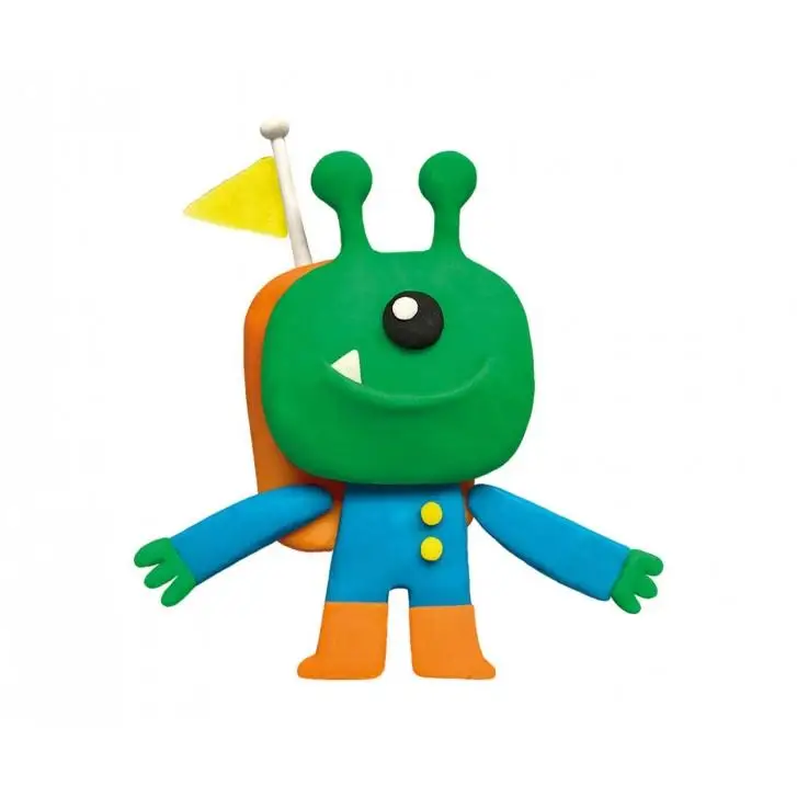 Jovi plasticine pack kit of 10 pastilles units of plasticine assorted colors, small size, does not dry, moldable with great plasticity, educational gift for children, ideal for school, replacement. Back to school, primary school supplies