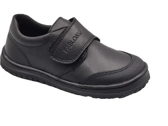 Zapatos Colegiales Respetuosos Para Niños, Marca Pablosky, En Color Negro.