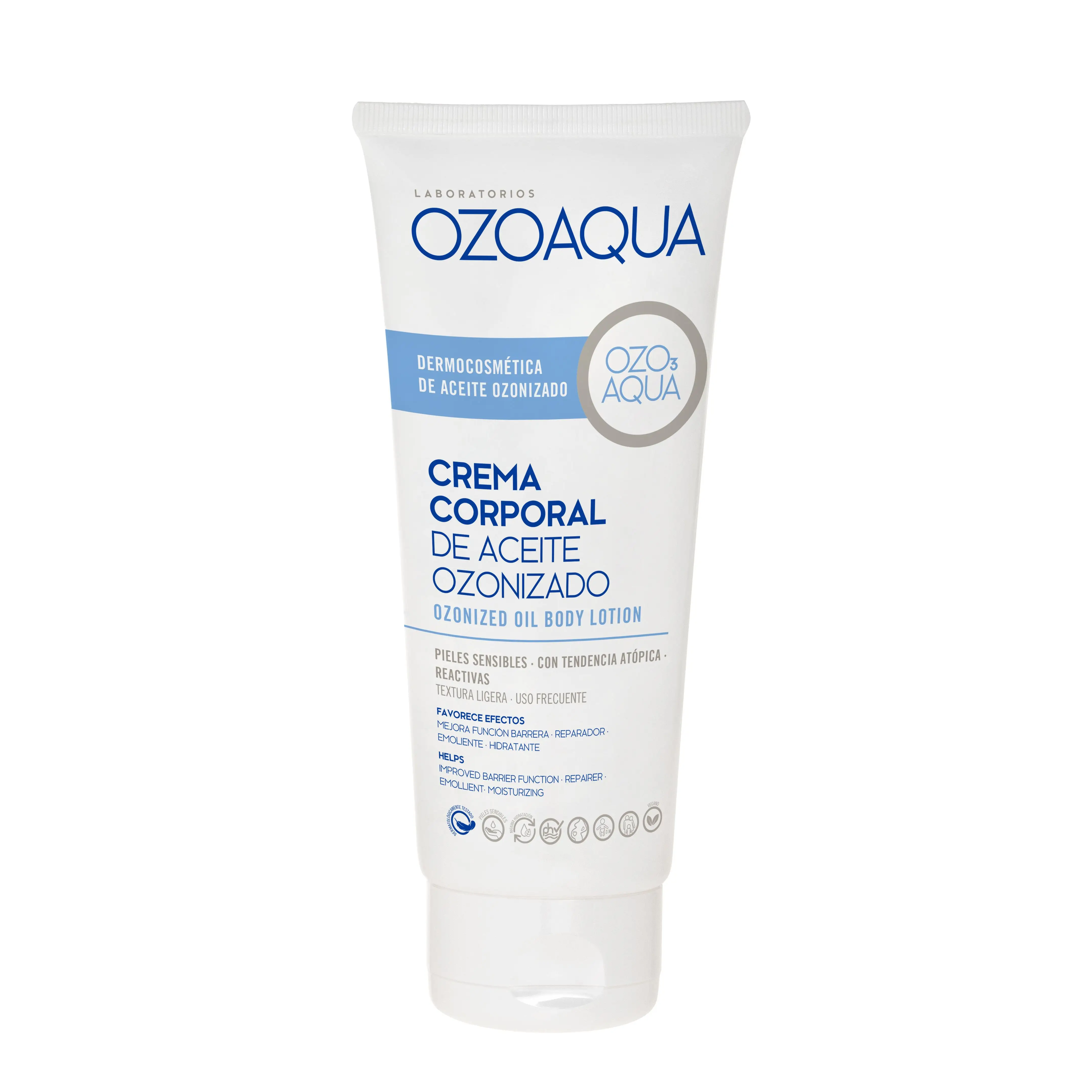 OZOAQUA  CREMA CORPORAL OZONO 200ML