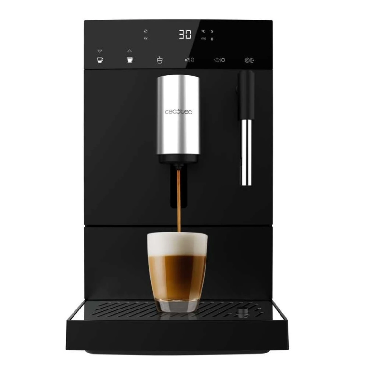 Super Automatic Cremmaet Compact Steam Cecotec coffee maker