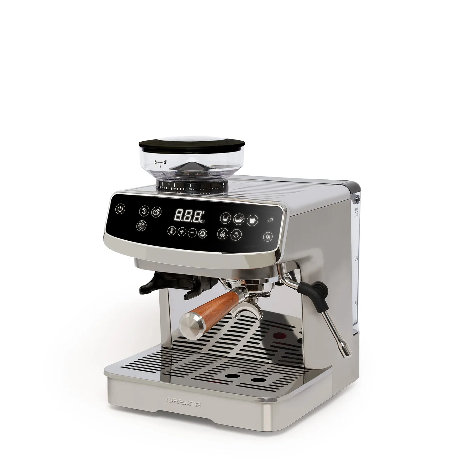 Create - semi-automatic express coffee maker with touch screen - thera advance touch