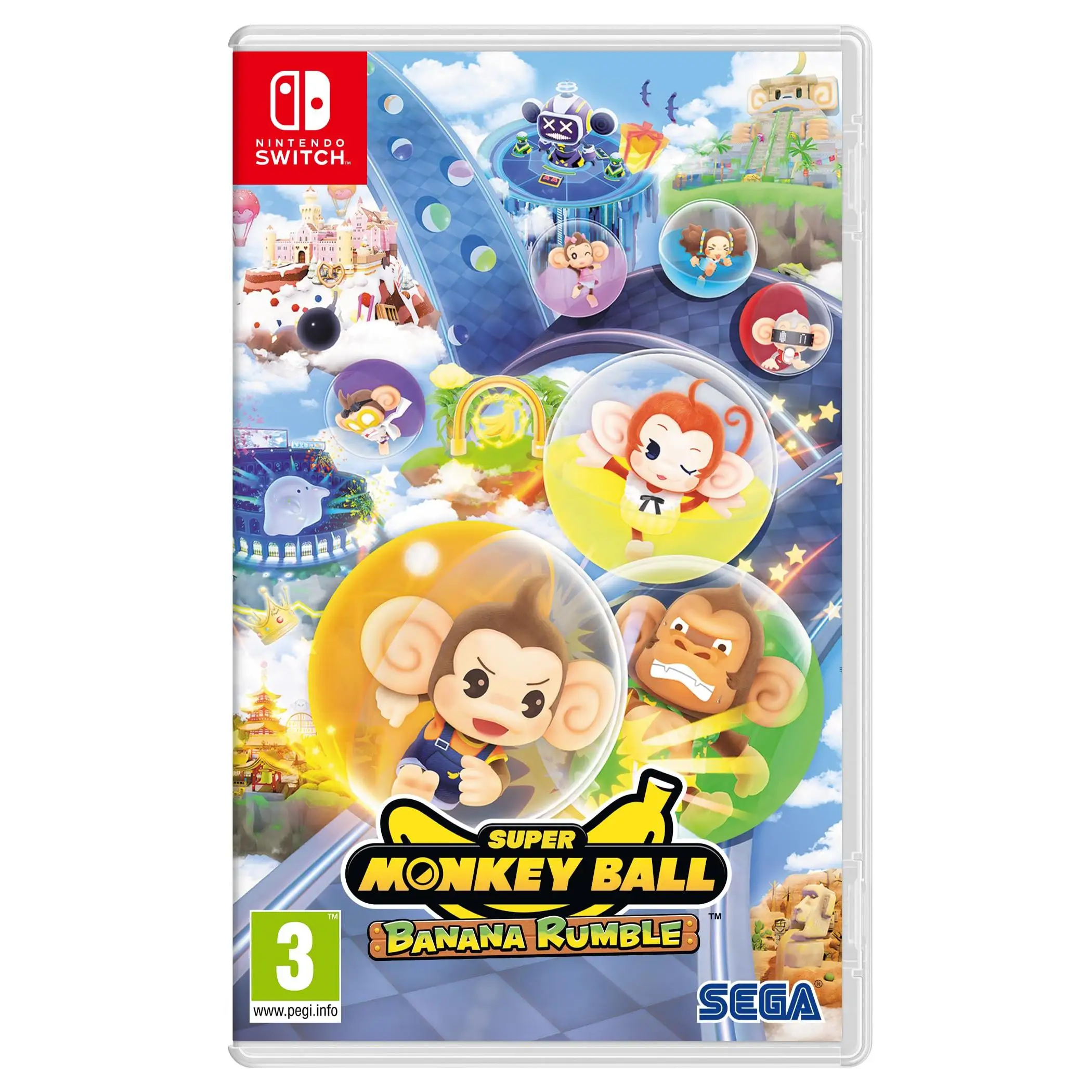 Super Monkey Ball Banana Rumble - Switch - Nuevo Precintado - PAL España - Nintendo