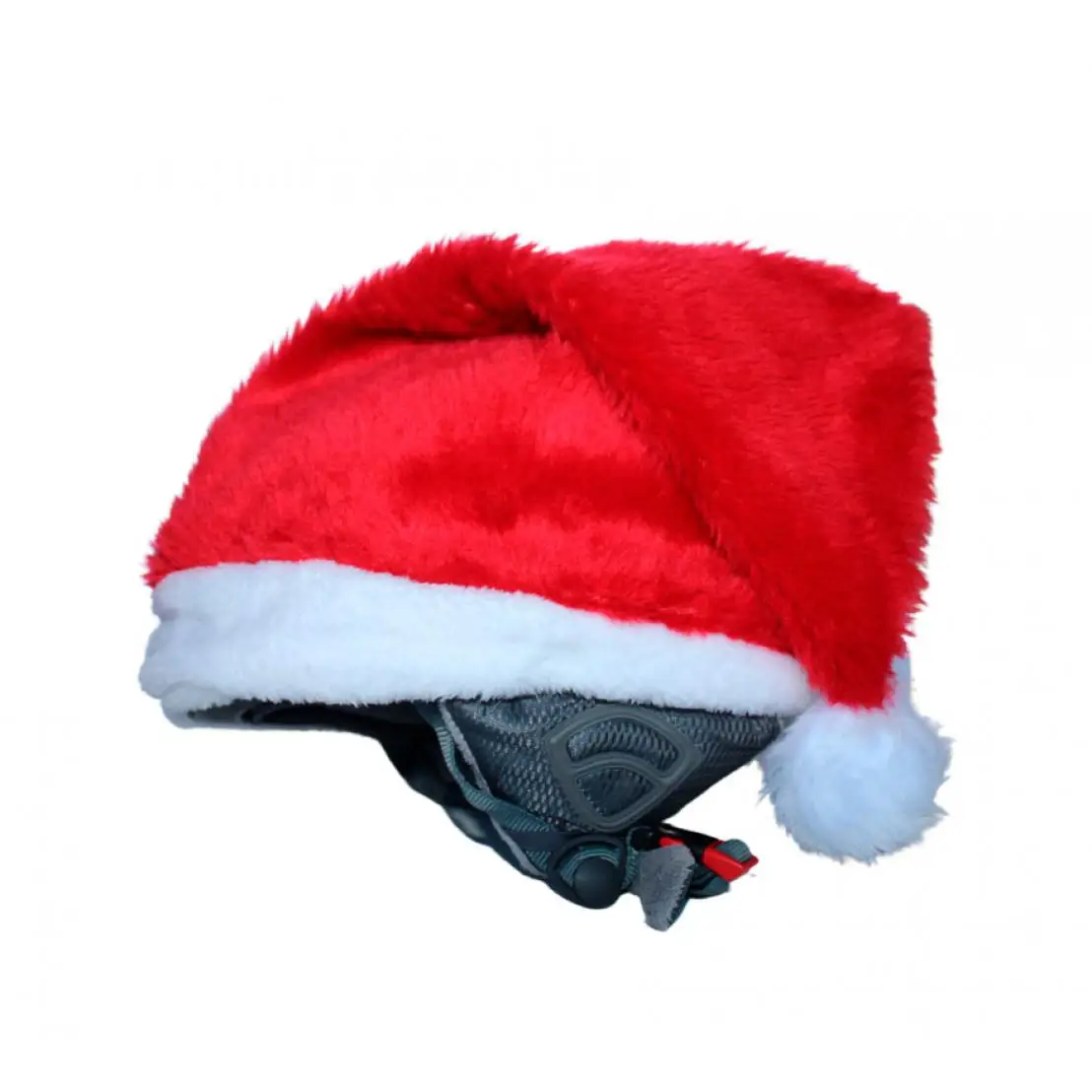 Creaciones Llopis Gorro de Papá Noel Navidad para Cascos de Bicicleta