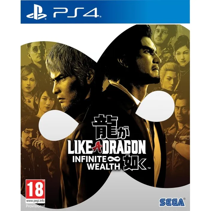Juego Like a Dragon Infinite Wealth Playstation 4 | PS4 PAL EU - Nuevo Original Precintado