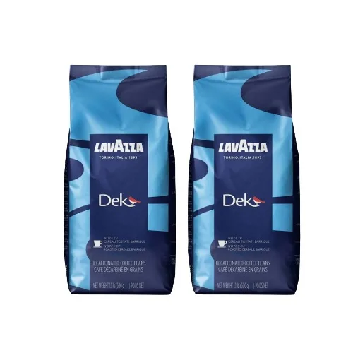 Café en Grano Lavazza PACK 2 unds. DESCAFEINADO, de 500 gramos