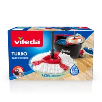 Set Vileda Turbo 2en1 con fregona y cubo