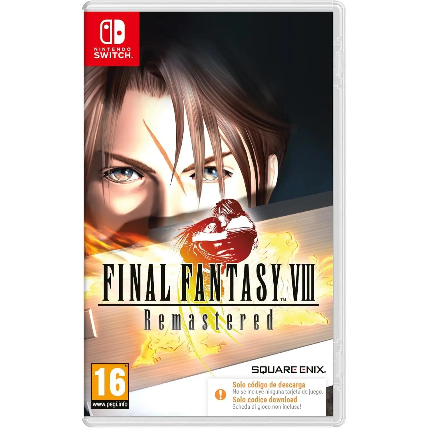 Nintendo Bandai Final Fantasy VIII Remastered - Code in a box Nintendo Switch Pal España