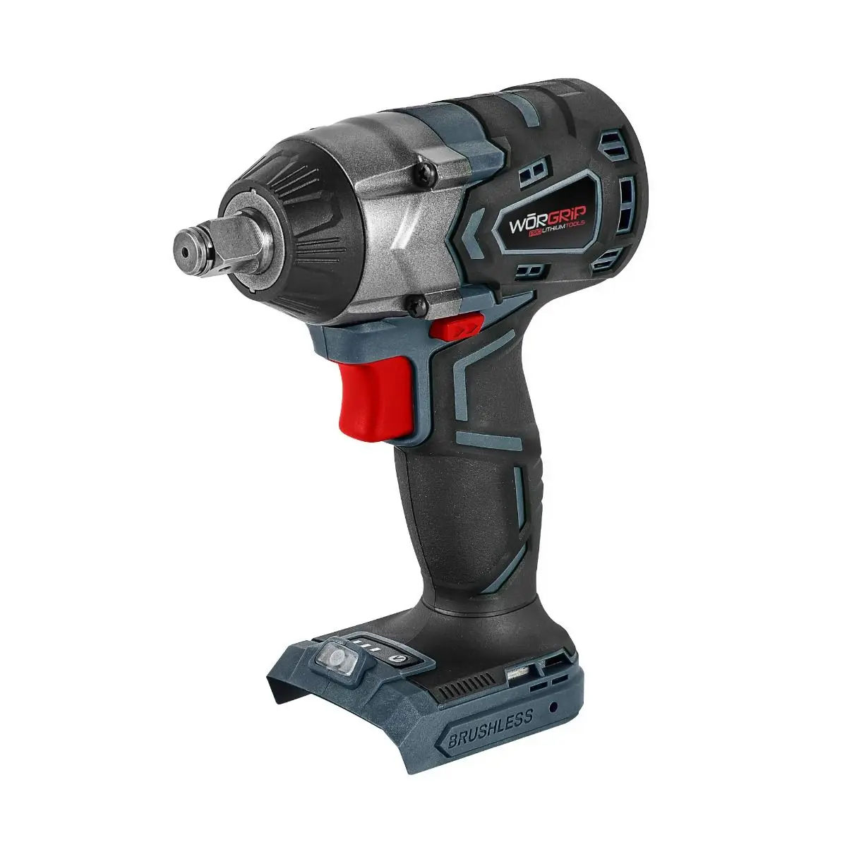 Llave de Impacto Brushless WORGRIP 20V - Incluye Maletín