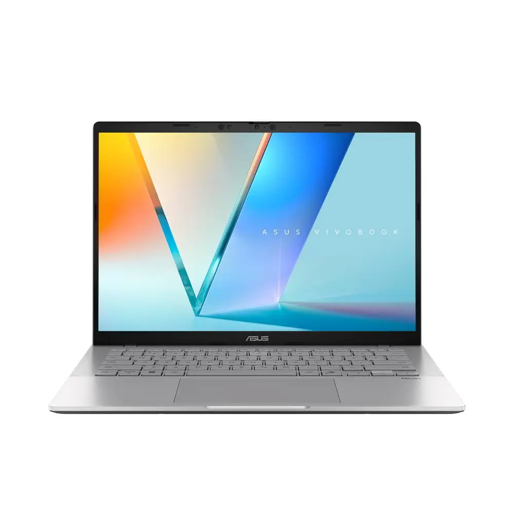 ASUS Vivobook S 14 S3407QA-KP015W - Portátil de 14" WQXGA (Qualcomm Snapdragon X (X1-26-100), 16GB RAM, 1TB SSD, GPU Qualcomm Adreno, Windows 11 Home) Plata Fría - Teclado QWERTY español