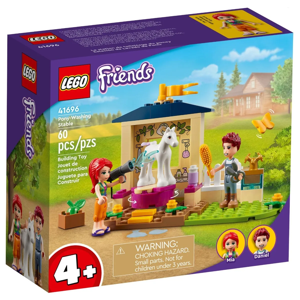 LEGO FRIENDS - ESTACIÓN DE LAVADO DE PONIS, 41696, TIENDA CON LICENCIA OFICIAL, PRODUCTO CON LICENCIA OFICIAL, ENVIO 24-48 HORAS PENÍNSULA, PIEZAS, BLOQUES, BRICKS, JUGUETES, 100% ORIGINAL