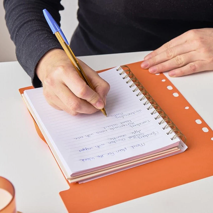 Bic cristal original fine ballpoint pen fine tip 0.8mm blue (box of 50 units)