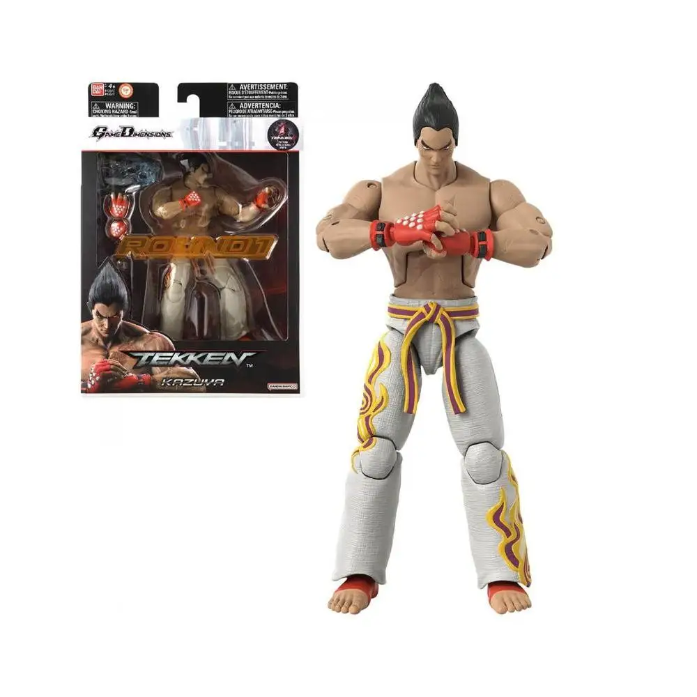 Figure bandai game dimensions tekken kazuya mishima