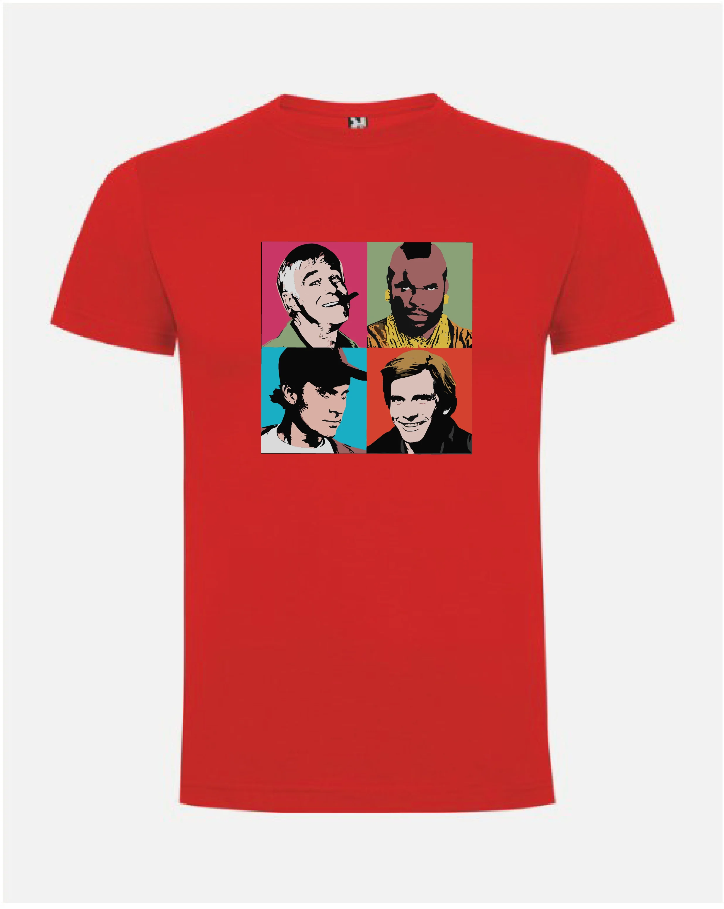 Retro Series Roly Men's T-Shirt in 100% Cotton with Crew Neck and High-Quality DTF Print, Regular Fit for Spring/Summer, Comfortable and Durable, Ideal for Casual Wear, Sports, and Everyday Fashion. #2