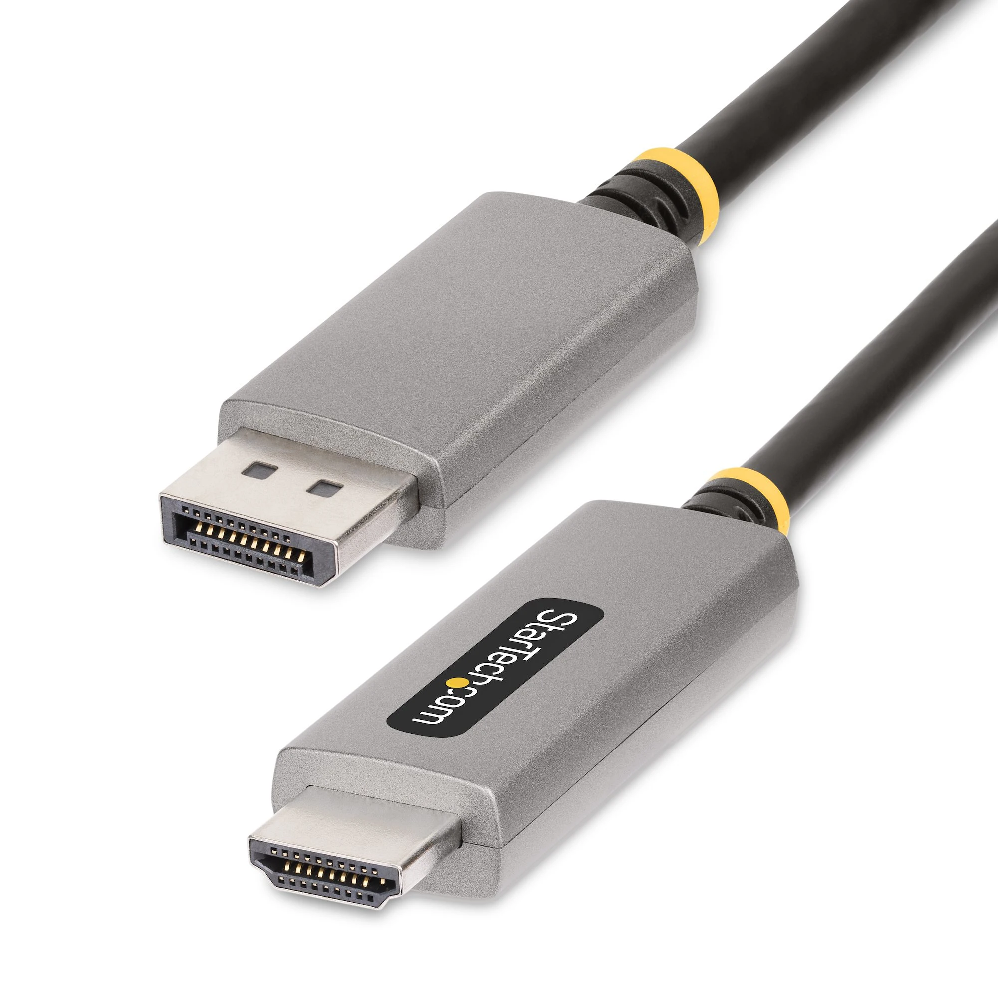 StarTech.com Cable Adaptador de 2m DisplayPort a HDMI - 8K 60Hz - 4K 144Hz - HDR10 - Conversor de Vídeo Activo DP 1.4 a HDMI 2.1 - Convertidor 