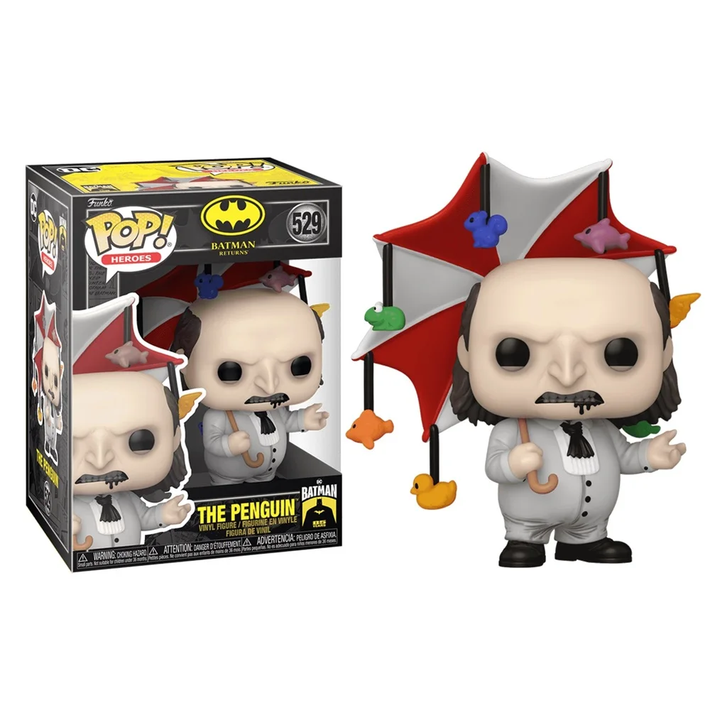 FUNKO POP! BATMAN RETURNS – EL PINGÜINO CON PARAGUAS DE ANIMALES, 80698, Nº 529, TIENDA CON LICENCIA OFICIAL